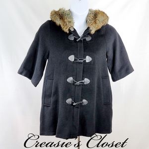 Trendy Styled Toggle Coat